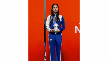 Indian squash player Anahat Singh (Photo: X/ @PMOIndia)