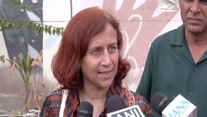 Activist Sonam Wangchuk’s wife, Gitanjali Angmo (Photo/ANI)