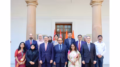 15th India-Oman Strategic Consultative Group meeting held in New Delhi (Photo: x/@MEAIndia)