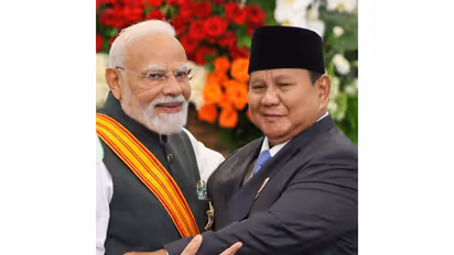 Prime Minister Narendra Modi and Indonesian President Prabowo Subianto (Photo/X@narendramodi)