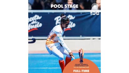 India lost to Germany 1-3 in their women's Junior WC clash. (Photo: @TheHockeyIndia X)