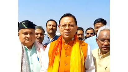 Uttarakhand Chief Minister Pushkar Singh Dhami (Photo/ANI)