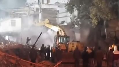 Demolition activity at Turkman Gate Delhi (Photo/ANI)