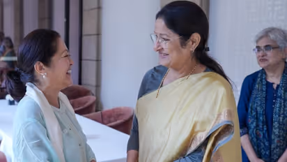 Annpurna Devi meets Philippines First Lady Louise Araneta-Marcos (Photo/X/ @Annapurna4BJP)