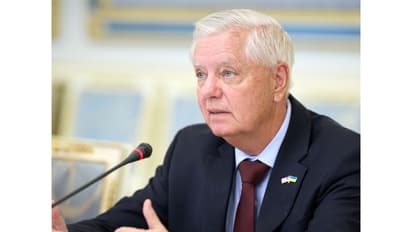 Late US Senator Lindsey Graham (Photo/X/@ZelenskyyUa)