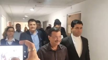 Arvind Kejriwal seen at the Rouse Avenue Court (Photo/ANI)