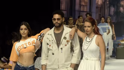 Alaya F, Siddhant Chaturvedi and Kalki Koechlin (Photo/ANI)
