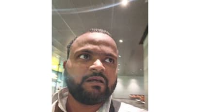 Shibu Khan, returing from Qatar with Embassy's help (Photo/ANI)