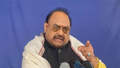 Muttahida Qaumi Movement (MQM) founder Altaf Hussain (File Photo/ANI)