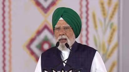 Prime Minister Narendra Modi in Jalandhar (Photo/ANI)