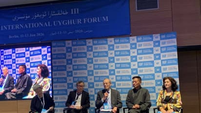International Uyghur Forum (IUF) in Berlin. (Image Source: Central Tibetan Administration)