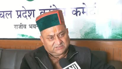 Newly appointed Himachal Pradesh Congress Committee (HPCC) president, Vinay Kumar (Photo/ANI)