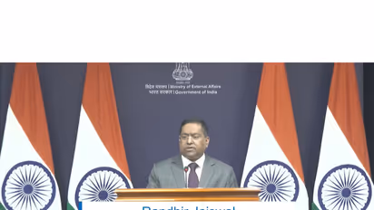 MEA Spokesperson Randhir Jaiswal (Photo: YouTube/MEA)