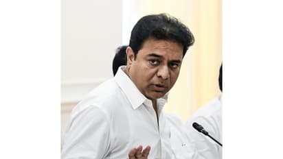 BRS working president KT Rama Rao (File photo/ANI)