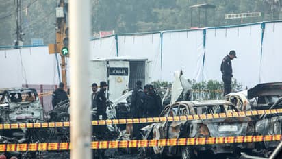 Visual from the blast site near Red Fort (File Photo/ANI)