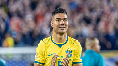 Brazil's Casemiro during FIFA World Cup 2026 match against Scotland (Photo: X/@Casemiro)