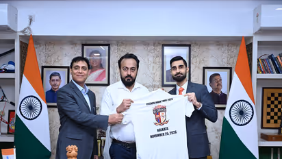Sports Minister Indranil Khan has announced yet another historic match for Kolkata. (Photo: @IndranilKhan X)