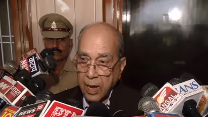Nripendra Misra, chairman of the Shri Ram Janmabhoomi Temple Construction Committee (Phota/ANI)