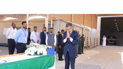 India's UAE envoy Deepak Mittal (Photo: @IndembAbuDhabi/X)