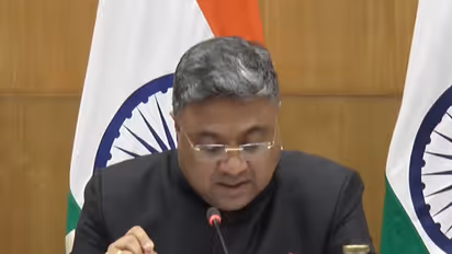 MEA Secretary (West) Sibi George (Photo/Youtube/@MEA)