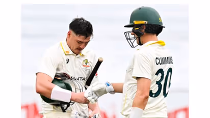 Matt Renshaw (left) (Photo: X/@cricketcomau)