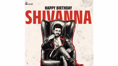 ShivaRajkumar Birthday (Photo/X@hombalefilms)