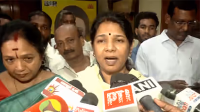 DMK MP Kanimozhi Karunanidhi (Photo/ANI)