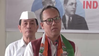 MPCC President Keisham Meghachandra (Photo: ANI)