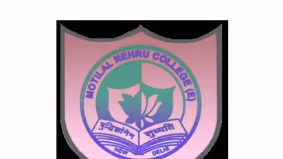 Motilal Nehru College (Evening) official logo (Photo/@NehruEvening)