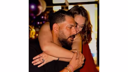 Yuvraj Singh and his wife Hazel (Image source: Yuvraj's Instagram)