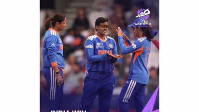 Team India celebrating (Photo: X@ICC)
