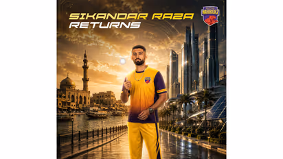 Sikandar Raza. (Photo/DP World)