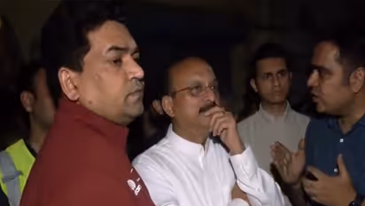 Delhi Ministers Kapil Mishra and Ashish Sood (Photo/ANI)