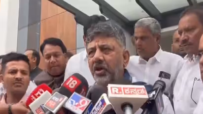 Karnataka Deputy Chief Minister DK Shivakumar (Photo/ANI)