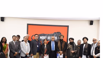 India, Afghanistan hold talks to strengthen cooperation in textile sector (Photo/PIB)