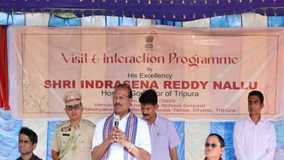 Tripura Governor visits Dhalai border village (Photo/X@TripuraGovernor)
