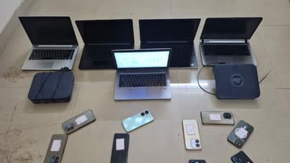 Kolkata Cyber Police bust illegal call centre posing (Photo/KolkataPolice)