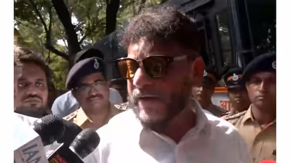 AIMIM leader Waris Pathan (Photo/ANI)