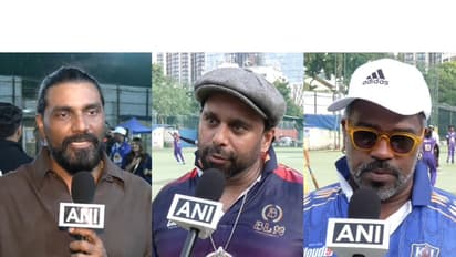 Remo D'Souza, Bosco Martis and Caesar Gonsalves (Photo/ANI)