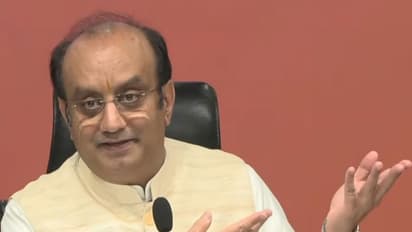 BJP National Spokesperson Sudhanshu Trivedi addresses a press conference at BJP headquarters in New Delhi (Photo/ANI)