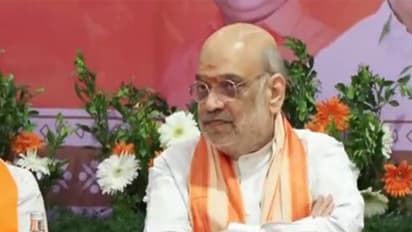 Amit Shah chairs meeting with state office bearers of Puducherry BJP. (Photo/ANI)