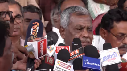Communist Party of India (Marxist) (CPI-M) leader P Shanmugam (Photo/ANI)