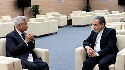 EAM S Jaishankar with Iran Foreign Affairs Minister Seyed Abbas Araghchi (File Photo/ ANI)
