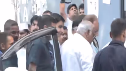 Congress President Mallikarjun Kharge at opposition meeting (Photo/ANI)