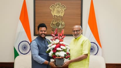 Union Minister for Civil Aviation Calls on Vice-President CP Radhakrishnan (Photo/X@VPIndia)