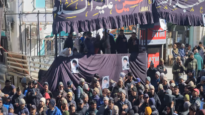 People in Ladakh mourn death of Ayatollah Ali Khamenei (Photo/ANI)