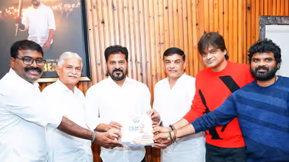Dil Raju and TGFDC delegation meets CM Revnath Reddy (Photo/TelanganaCMO)