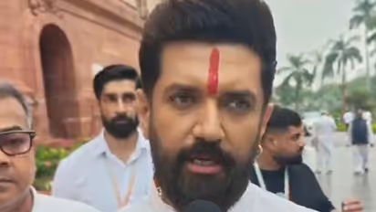 Union Minister and Lok Janshakti Party (Ram Vilas) president Chirag Paswan (Photo/ANI)