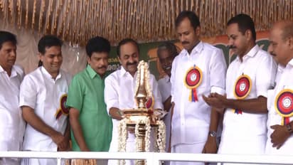 CM VD Satheesan inaugurates Athachamayam rally (Photo/ANI)