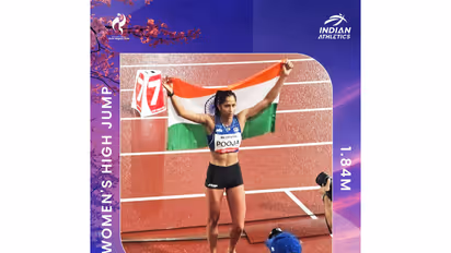 Indian athlete Pooja (Photo: X/ @afiindia)